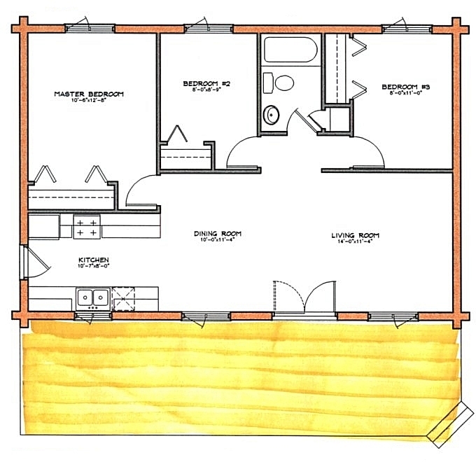Getaway Floor Plan